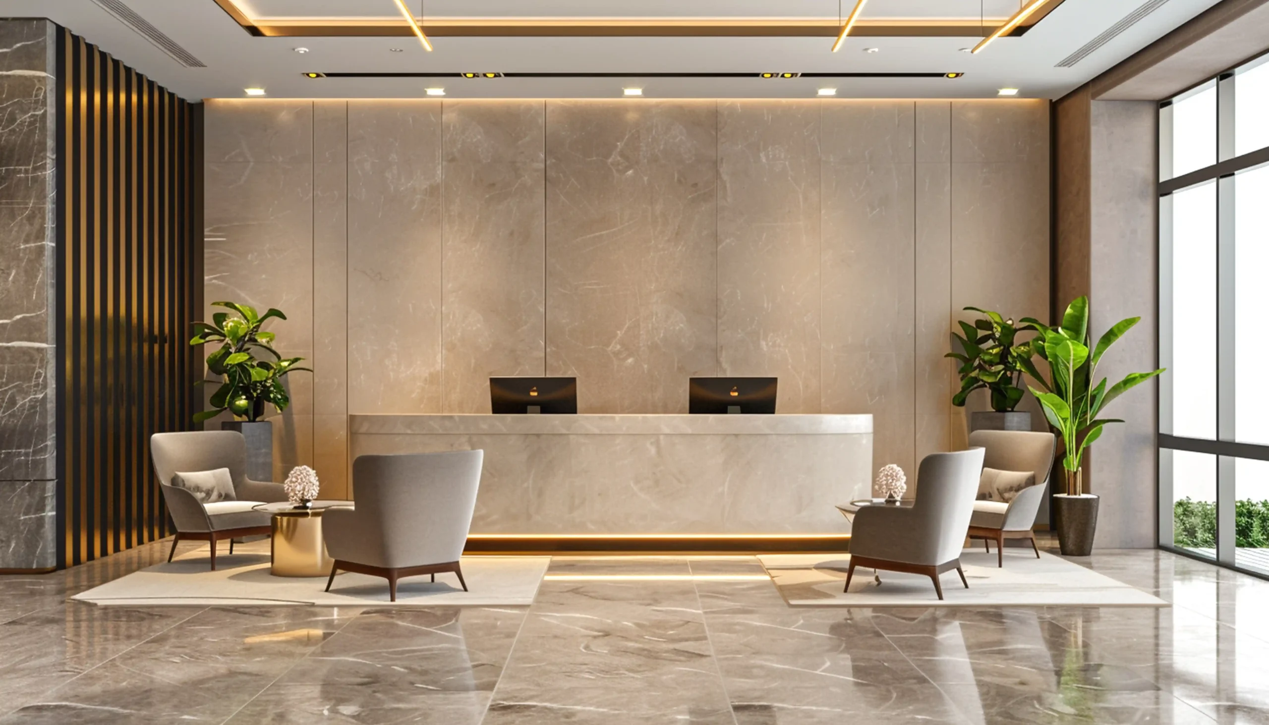 The Arrival Lounge (Reception Area)