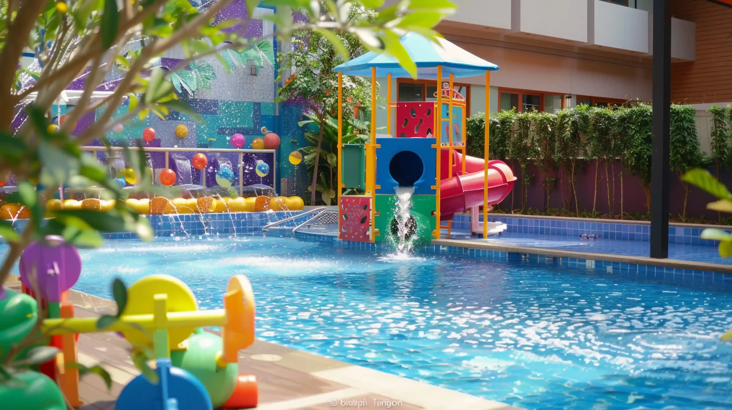The Little Splash Zone (Kids pool)